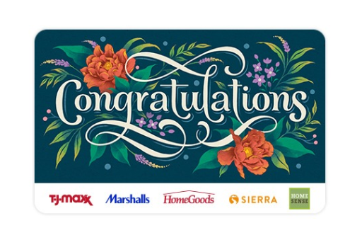 Marshalls e-gift card ($10-500)