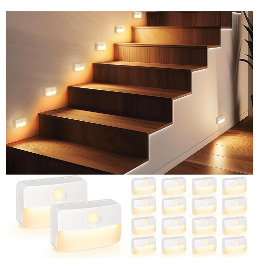 8 Pack Motion Sensor Lights ($26)